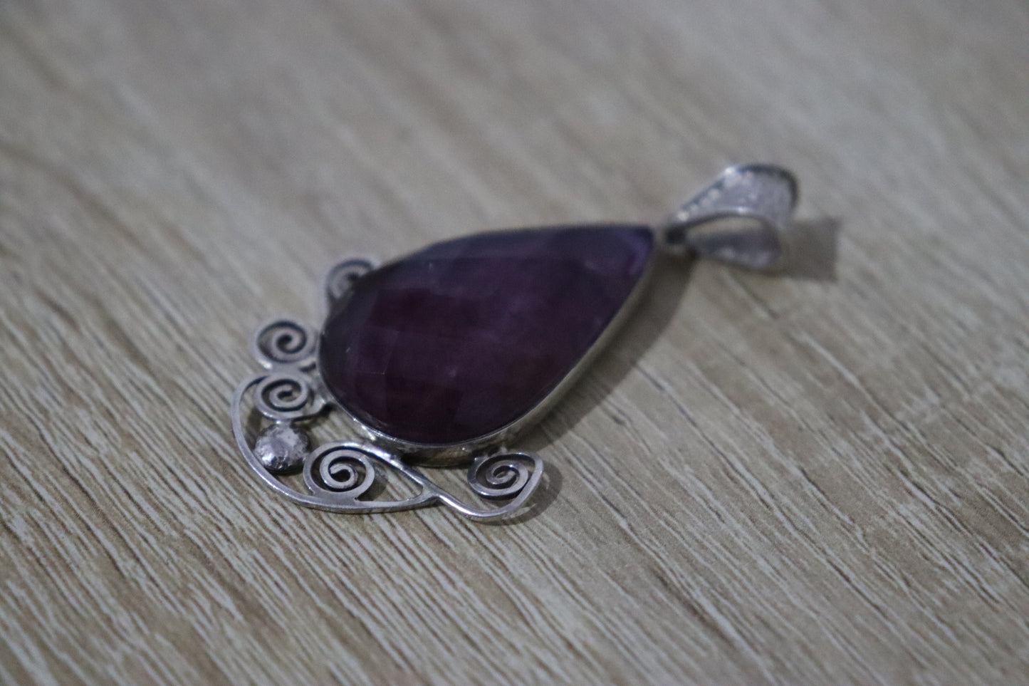 Necklaces-Amethyst stone-003