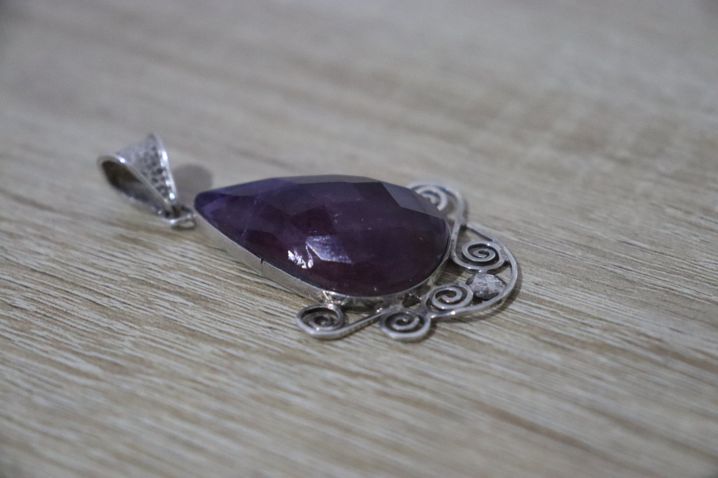Necklaces-Amethyst stone-003