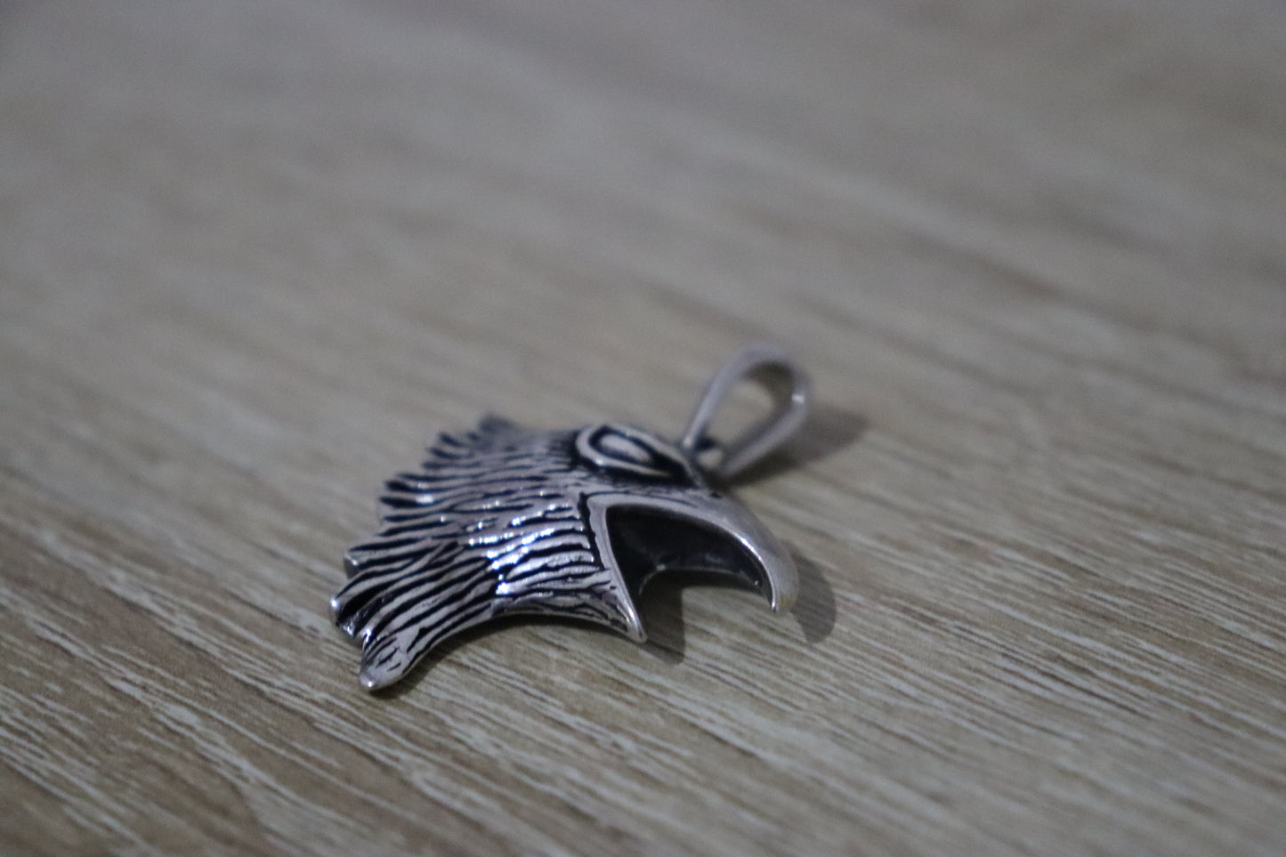 Necklace-Eagle head-015