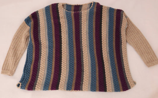 PCHST.100-Women Sweater Poncho