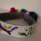 CIN.109 Ribbons with glass seed beads