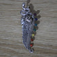 Necklaces-Right-wing of the condor with puma and snake with 7 chakras-011