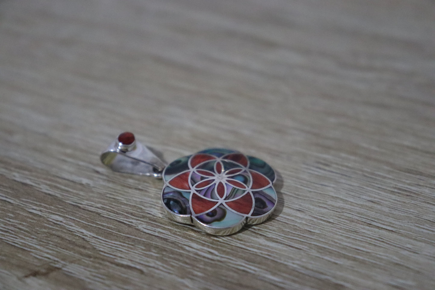 Necklace-Flower of life-016