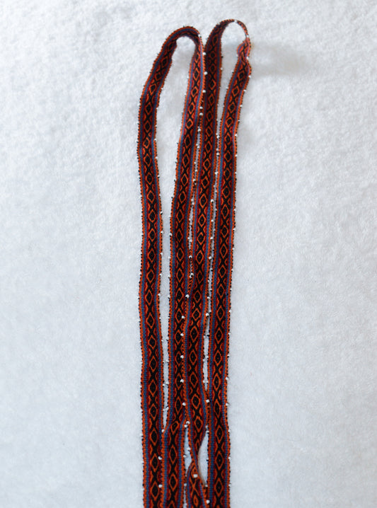 CIN.06 Ribbons with glass seed beads